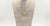 18K Gold Plated Freshwater Pearl and Tuquoise Natural Stone Cross Pendant Gold Necklace