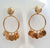 GOLD TURKISH COIN GYPSY EARRINGS