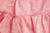 Girls Blush Pink Long Linen Ruffle-Tiered Sun Dress