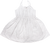 White Strappy Emboidered Light Dress