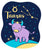 Girls Taurus Zodiac Sign Colored Graphic Tank Top