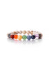 Calmness Gemstone bracelet with Howlite and 7 Chakras Stones