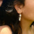 TURKISH PEARL HOOP EARRINGS