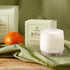 Essential Oil Scented Clean Soy Candle: Happiness • Lemongrass & Mandarin - 140g